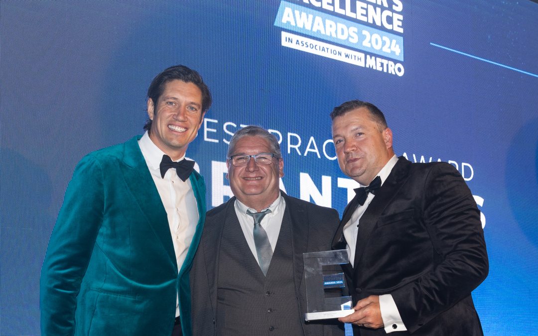 Brantones picks up major accolade at national Employer’s Excellence Awards hosted by Vernon Kay